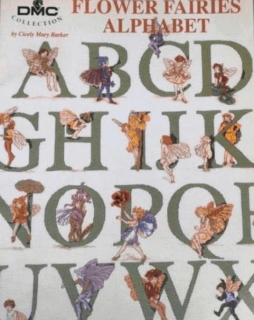 BORDUUR FLOWER FAIRIES ALPHABET Plusssssss, Verzenden, Zo goed als nieuw, Handborduren, Patroon