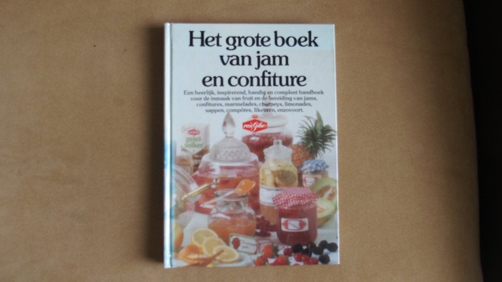 Het grote boek van jam en confiture - inmaken van fruit, Boeken, Kookboeken, Vegetarisch, Ophalen of Verzenden, Zo goed als nieuw