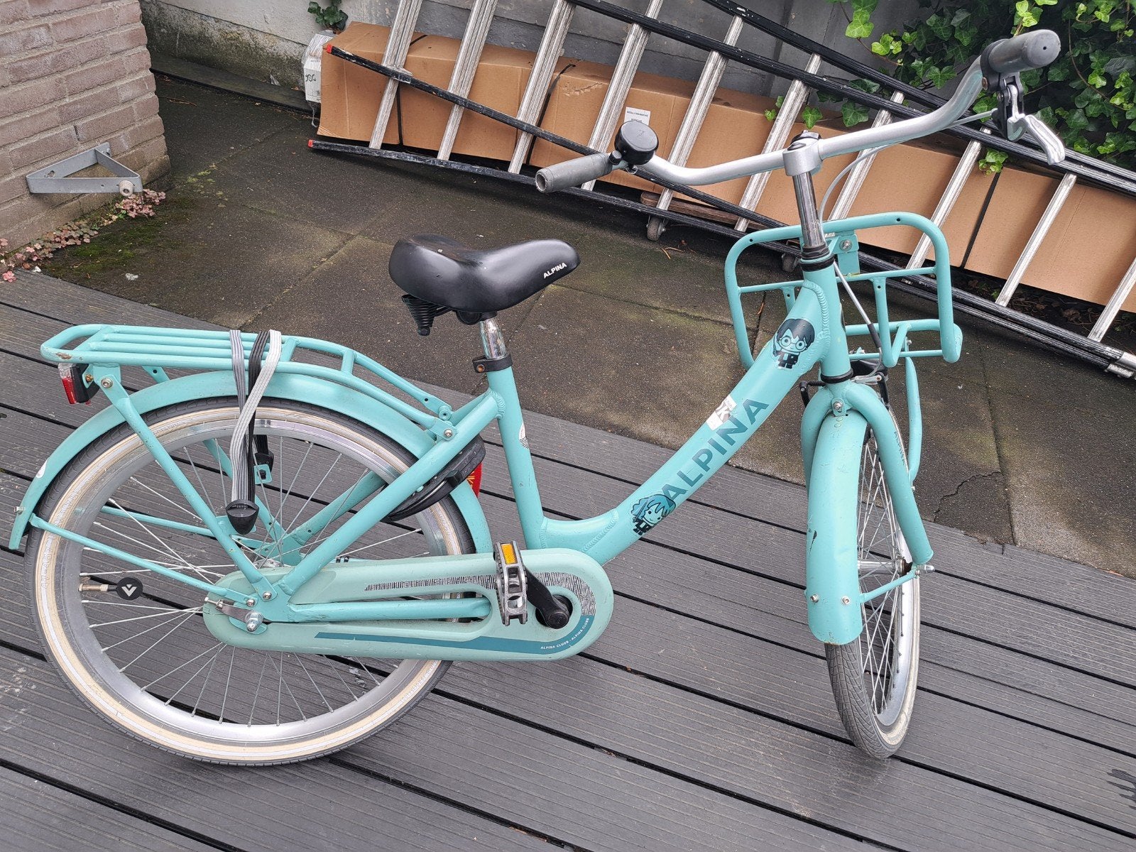Alpins fiets - 22 inch, Ophalen, Terugtraprem, 22 inch, Gebruikt