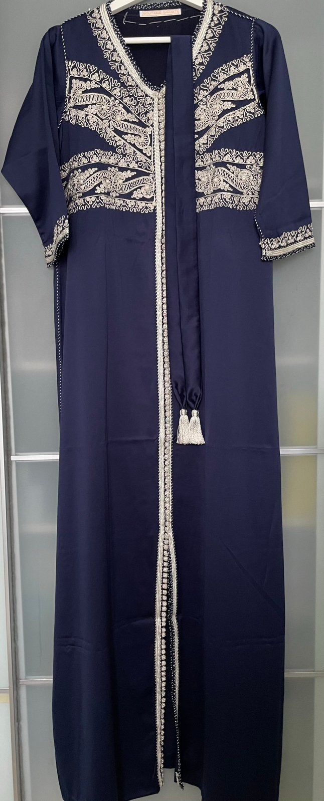 Kaftan (Boutique Saidati), Ophalen of Verzenden, Zo goed als nieuw, Wit, Overige typen