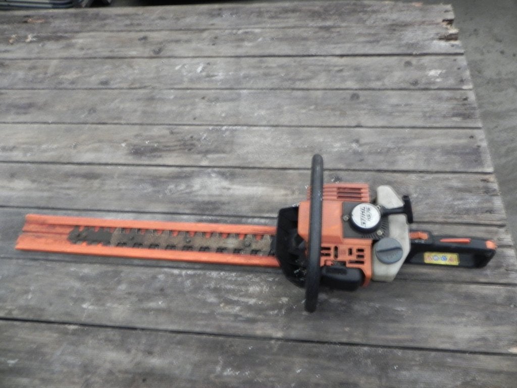 Stihl heggenschaar benzine, Tuin en Terras, Heggenscharen, Gebruikt, Benzine, Ophalen