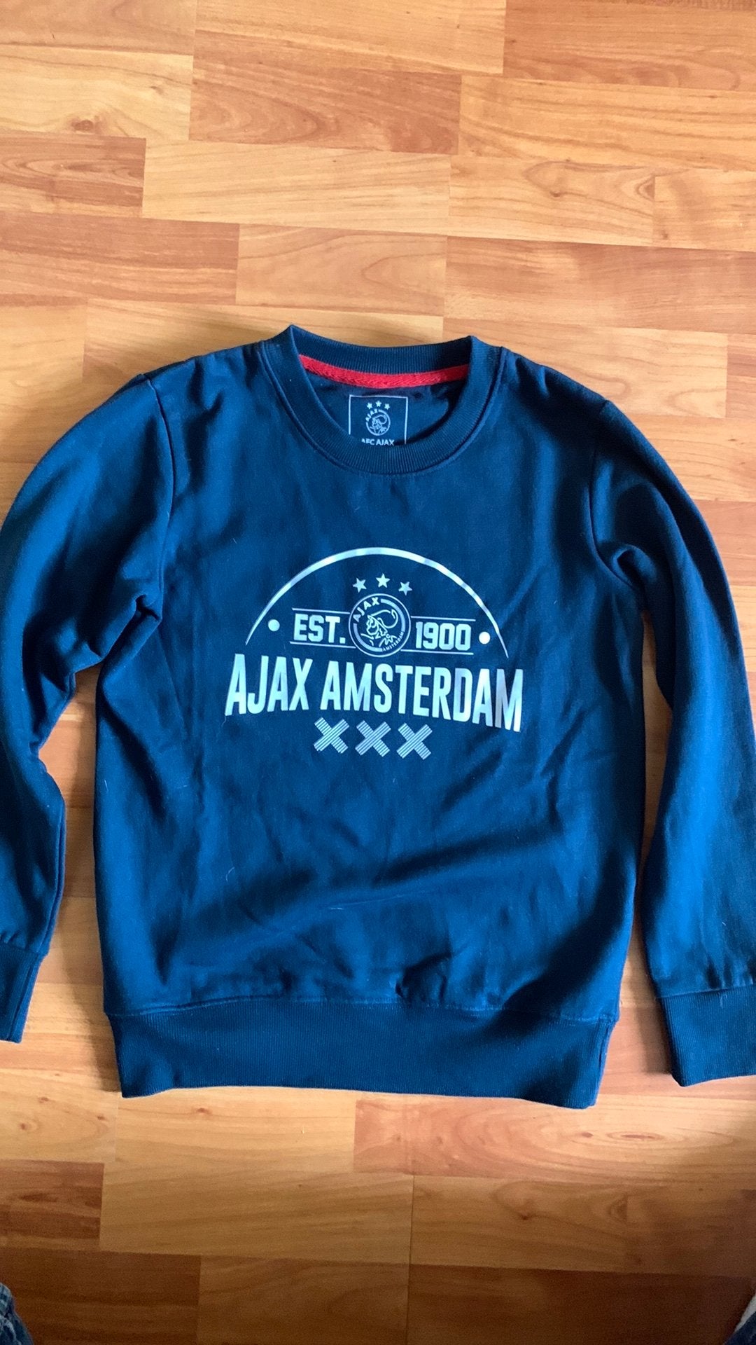 Jongens trui maat 152/158 AJAX, Kinderen en Baby's, Kinderkleding | Maat 152, Ophalen of Verzenden, Zo goed als nieuw, Jongen