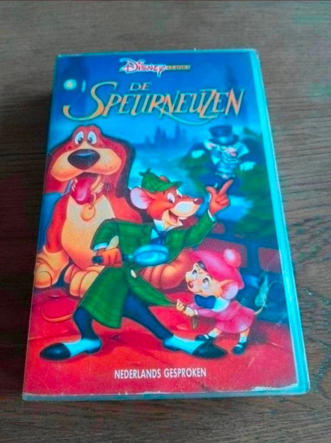 Disney Classic De Speurneuzen videoband., Gebruikt, Tekenfilm, Alle leeftijden, Ophalen of Verzenden