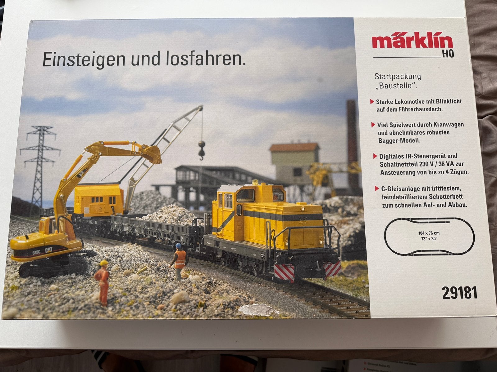 Marklin Set 29181, Ophalen, Zo goed als nieuw, Gelijkstroom, Märklin