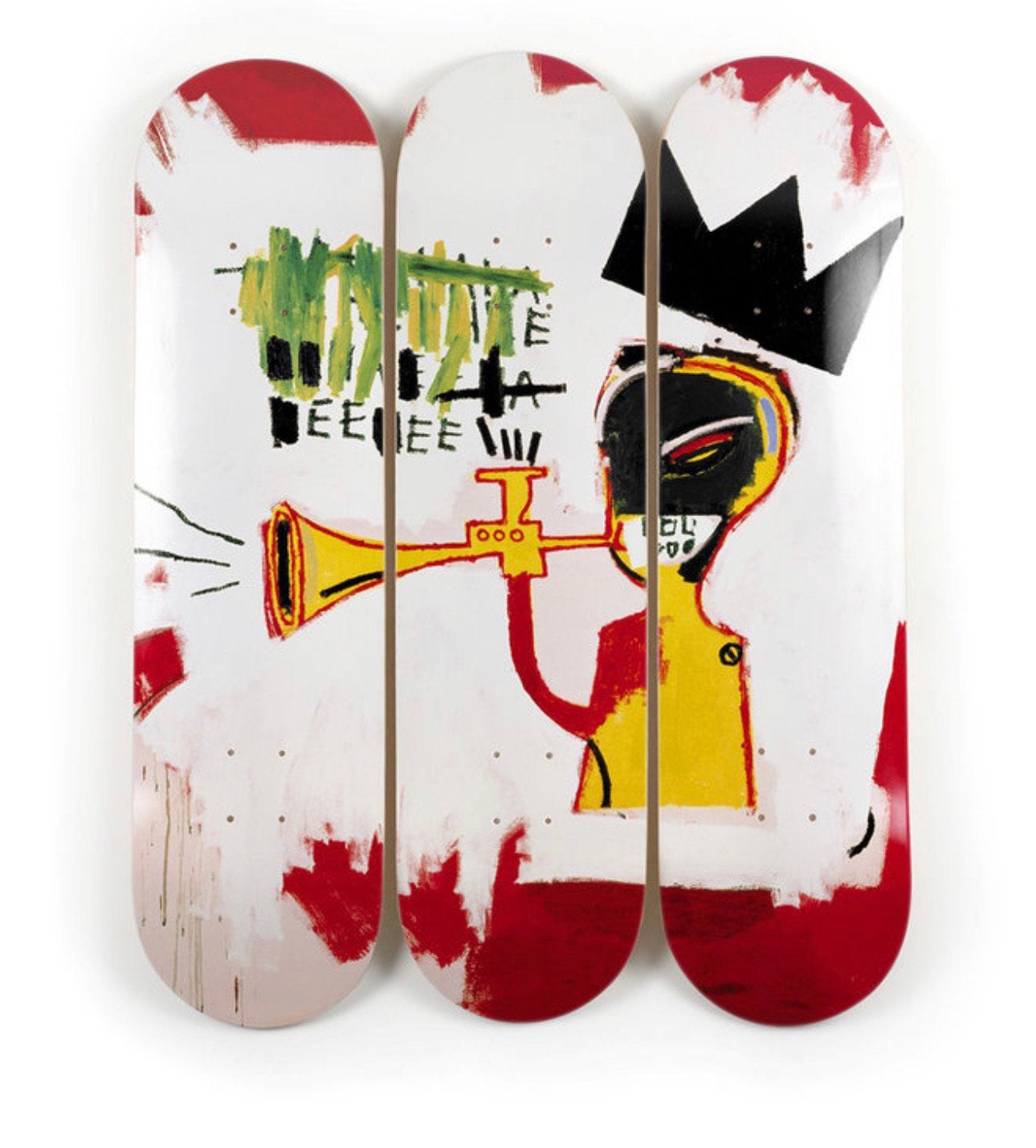 SKATEROOM x Basquiat Skateboard Decks (Set van 3), Ophalen of Verzenden, Nieuw, Skateboard
