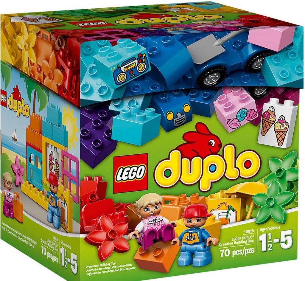 LEGO Duplo Creatieve Bouwdoos 10818 - Compleet, Ophalen of Verzenden, Zo goed als nieuw, Compleet, Duplo