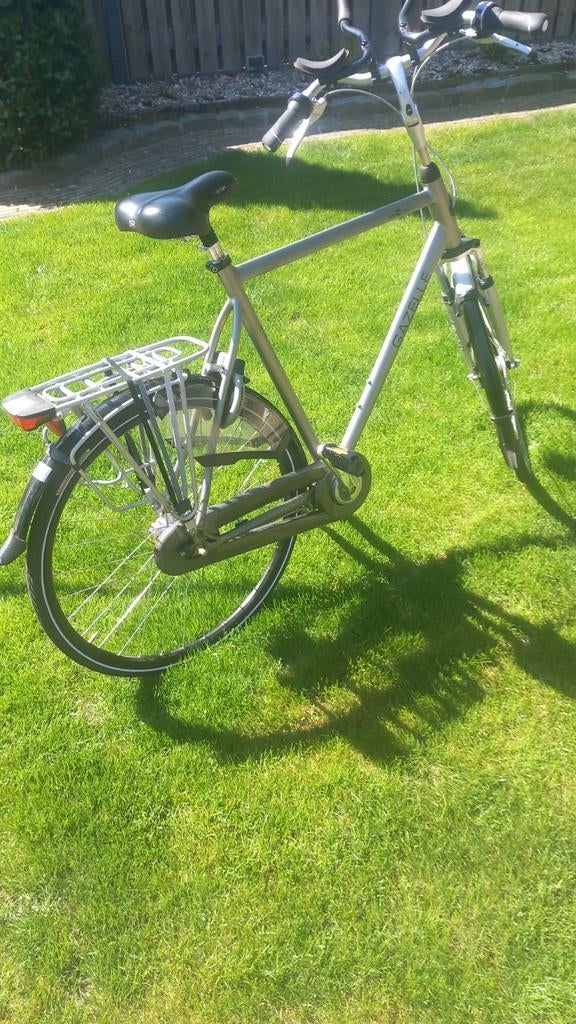 gazele paris plus herenfiets 7 versnellingen, Ophalen, Versnellingen, Zo goed als nieuw, 61 tot 65 cm