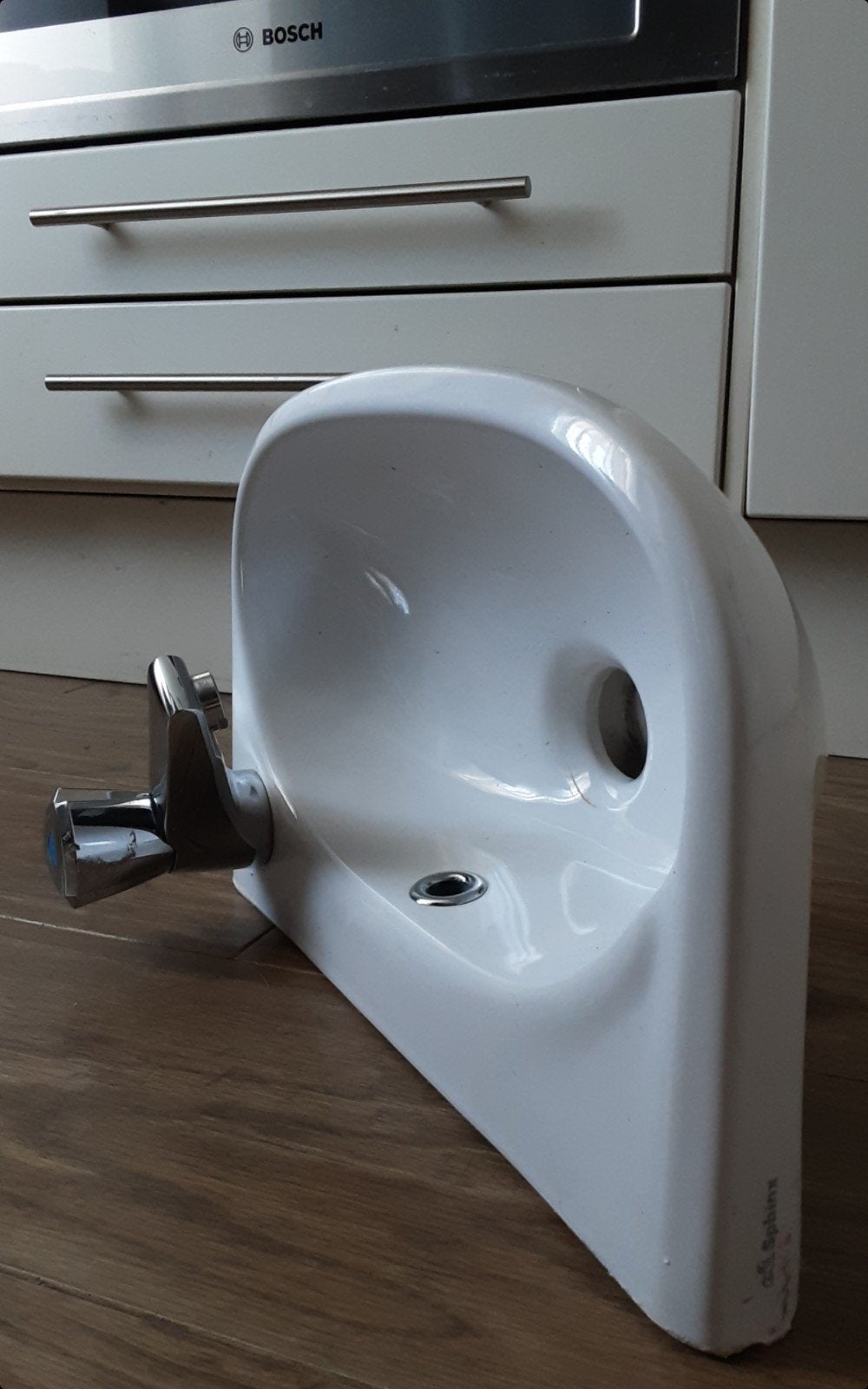 Sphinx fontein wastafel wasbak klein 35 cm, Ophalen
