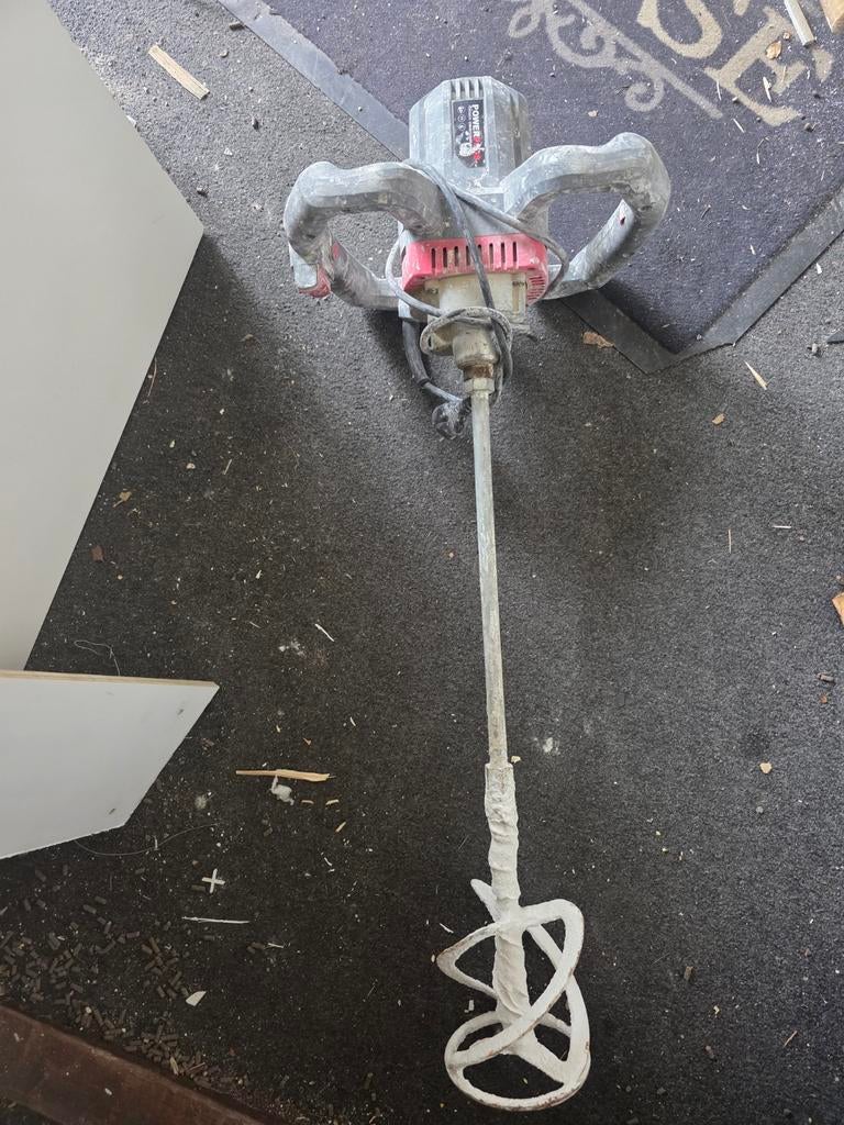 Robuuste bouwmixer voor mortel en verf, Ophalen of Verzenden, Gebruikt