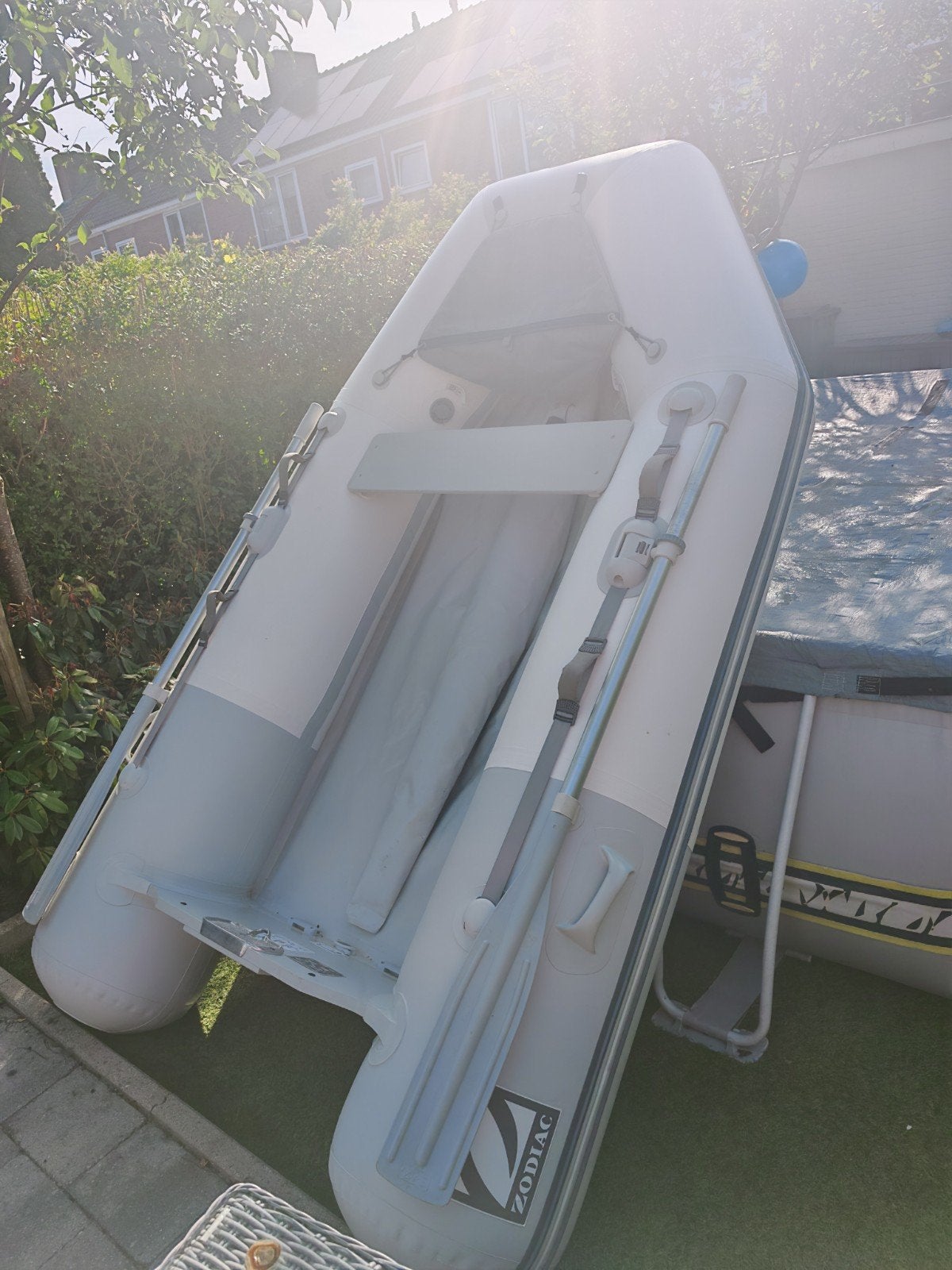 Zodiac cadet s blanc 260, Watersport en Boten, Rubberboten, Ophalen, Zo goed als nieuw