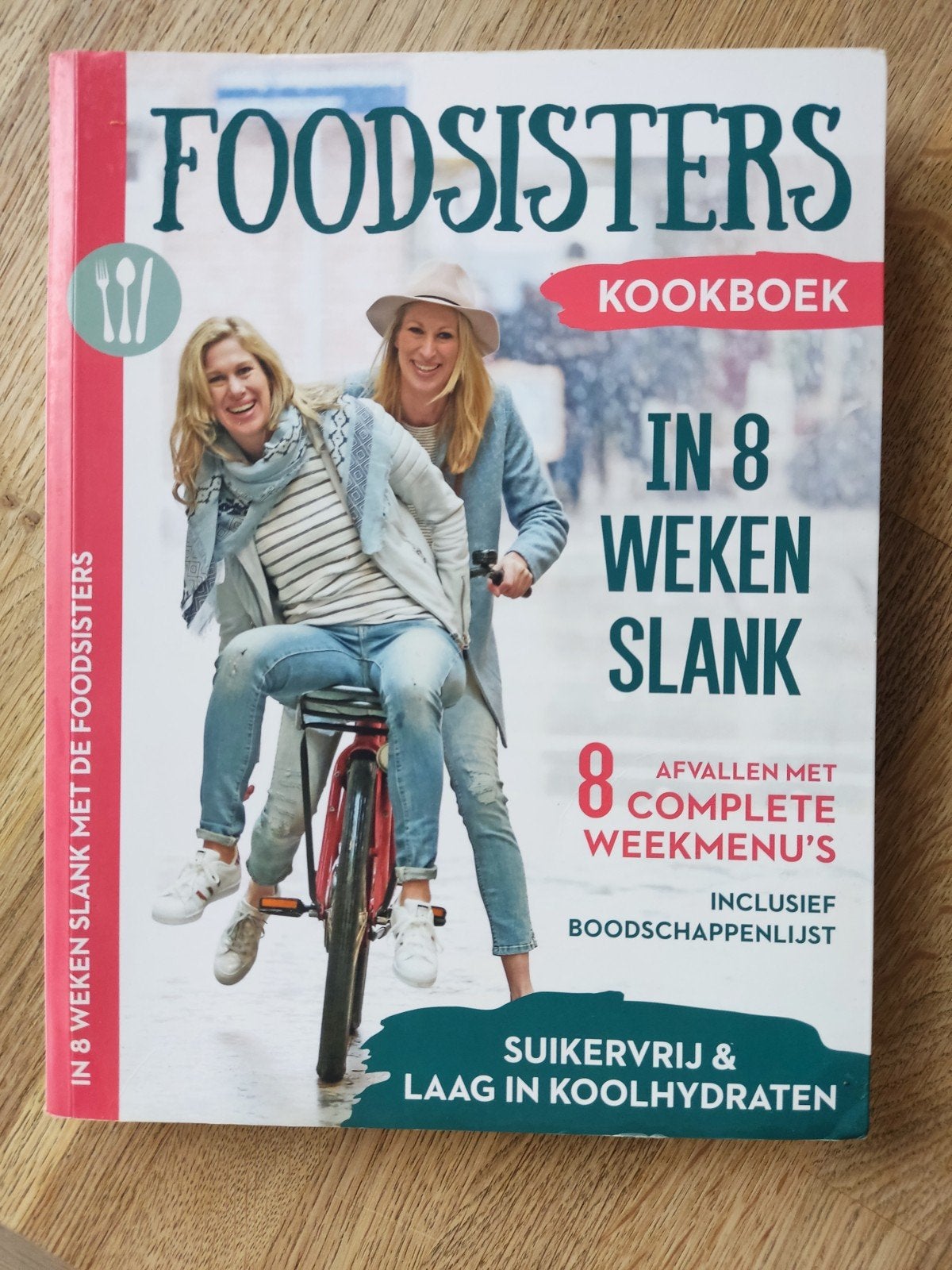 FOODSISTERS, in 8 WEKEN SLANK KOOKBOEK, BESTSELLER!!!, Gelezen, Dieet en Voeding, Verzenden, FoodSisters