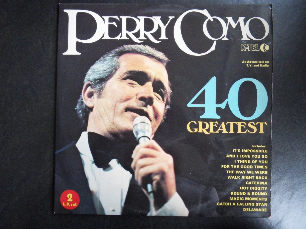 Perry Como - 40 Greatest (2-LP), Ophalen of Verzenden, LP