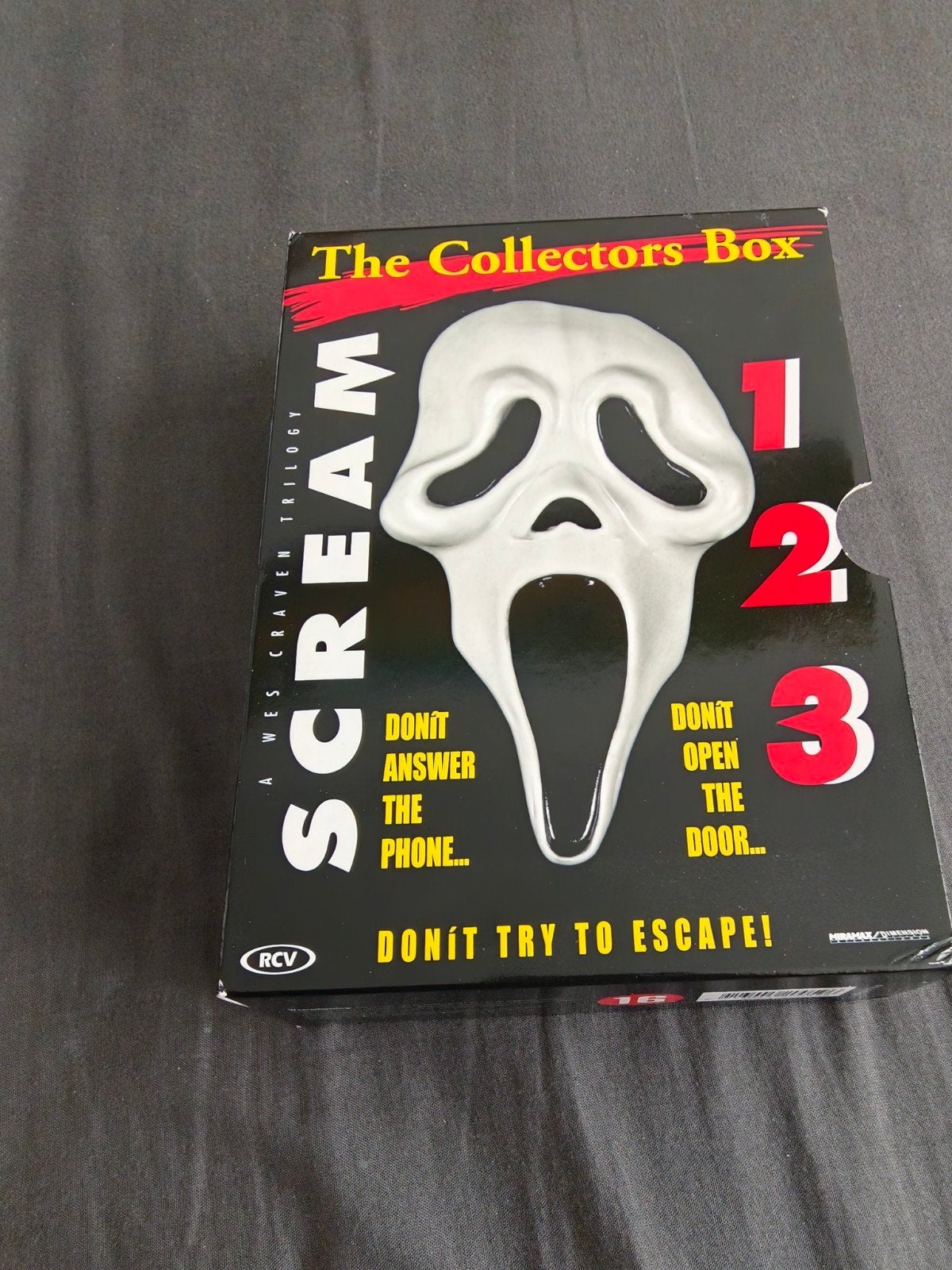 Scream. The Collectors Box, Vanaf 16 jaar, Ophalen of Verzenden, Zo goed als nieuw