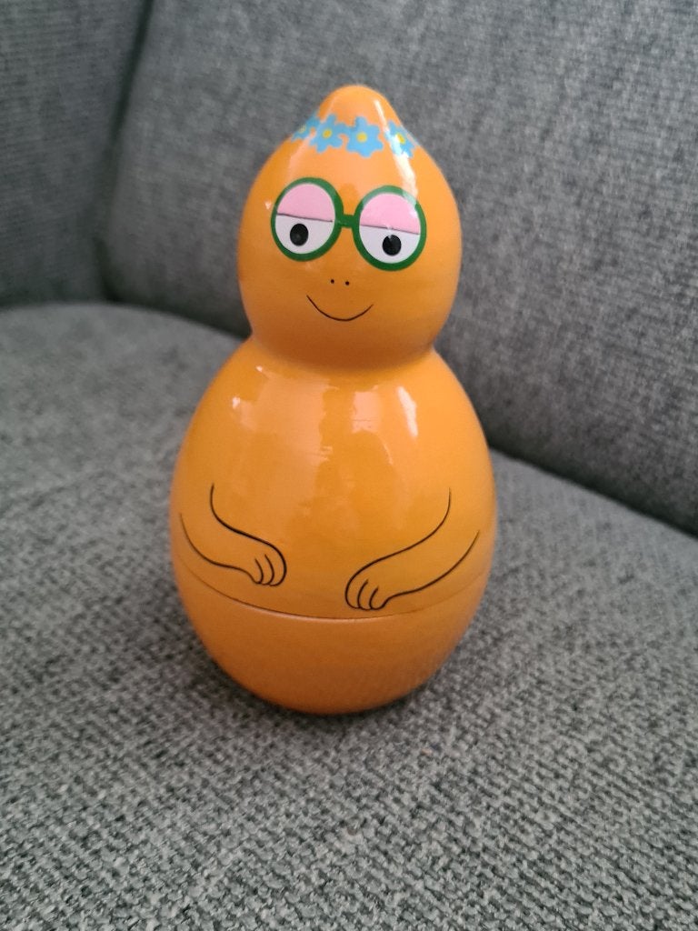 Nieuw Barbapapa barbabientje oranje at en kodansha ldt hout, Nieuw, Ophalen of Verzenden, Nvt, Nvt