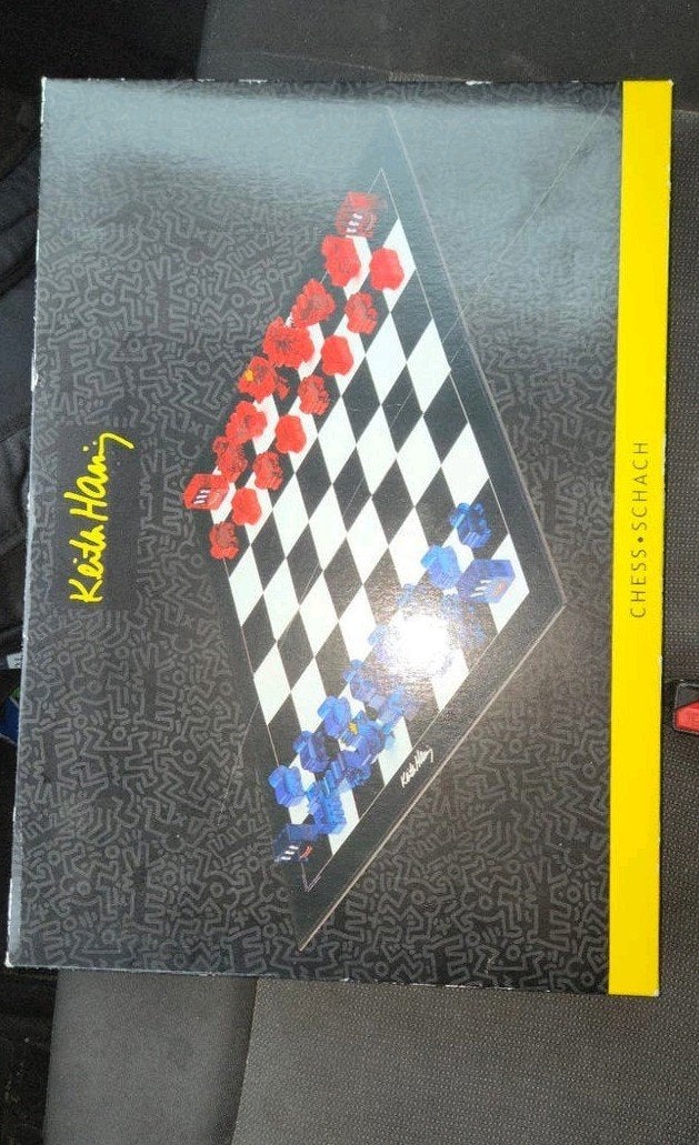 Keith Haring Chess Schach 2001, Ophalen of Verzenden