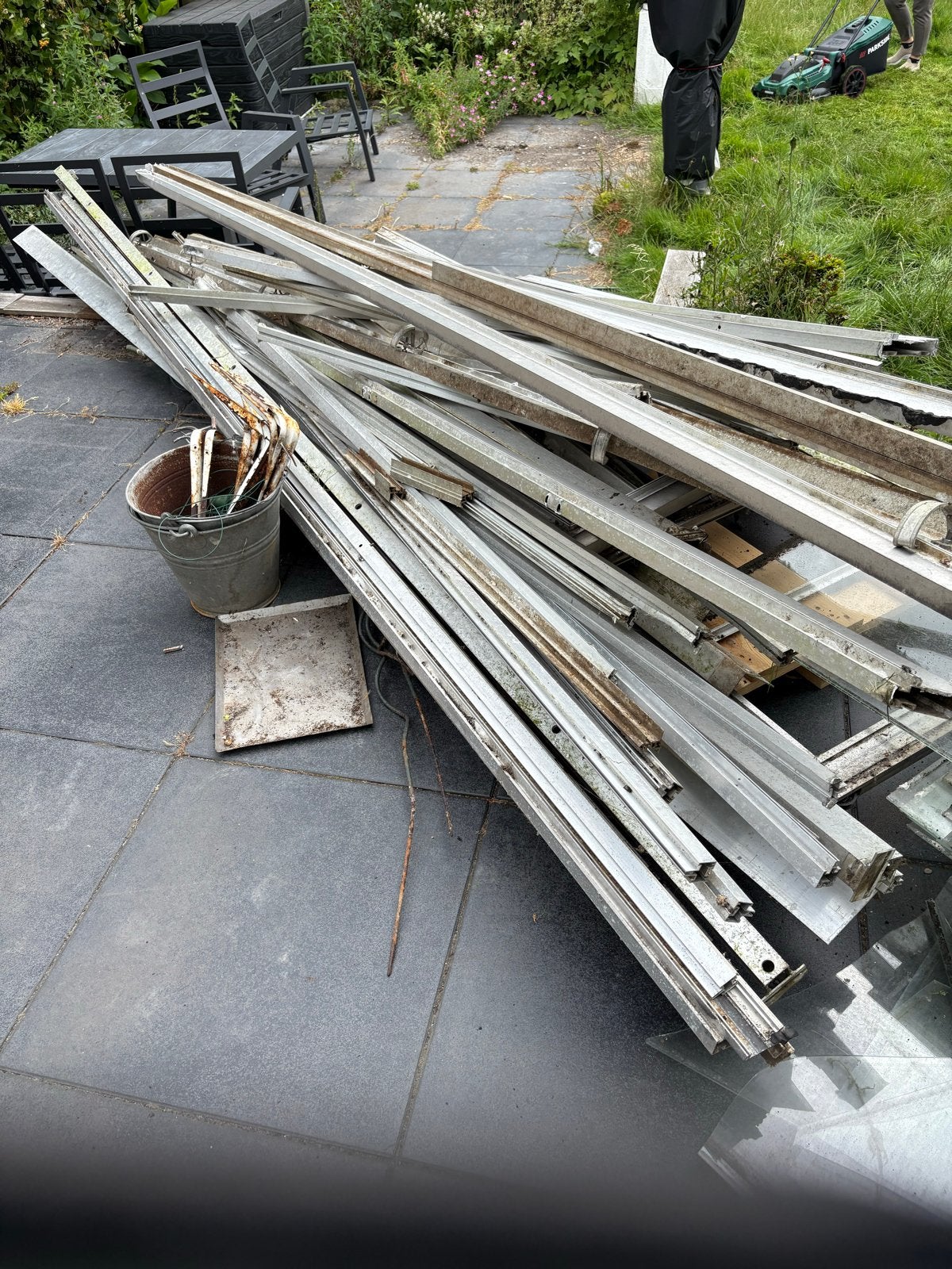 Aluminium kasprofielen - Diverse maten, Ophalen, Overige materialen, Gebruikt, Aluminium