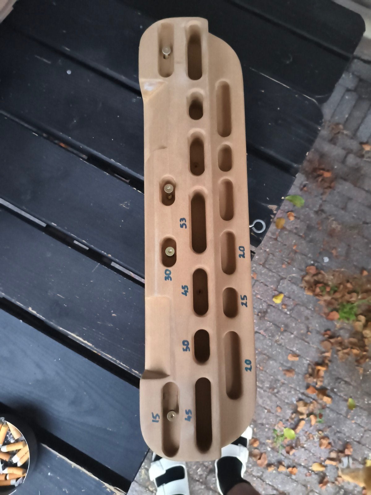 Replica Beastmaker 1000 hangboard - Klimtrainingsbord, Ophalen of Verzenden, Zo goed als nieuw, Klimsport-accessoire