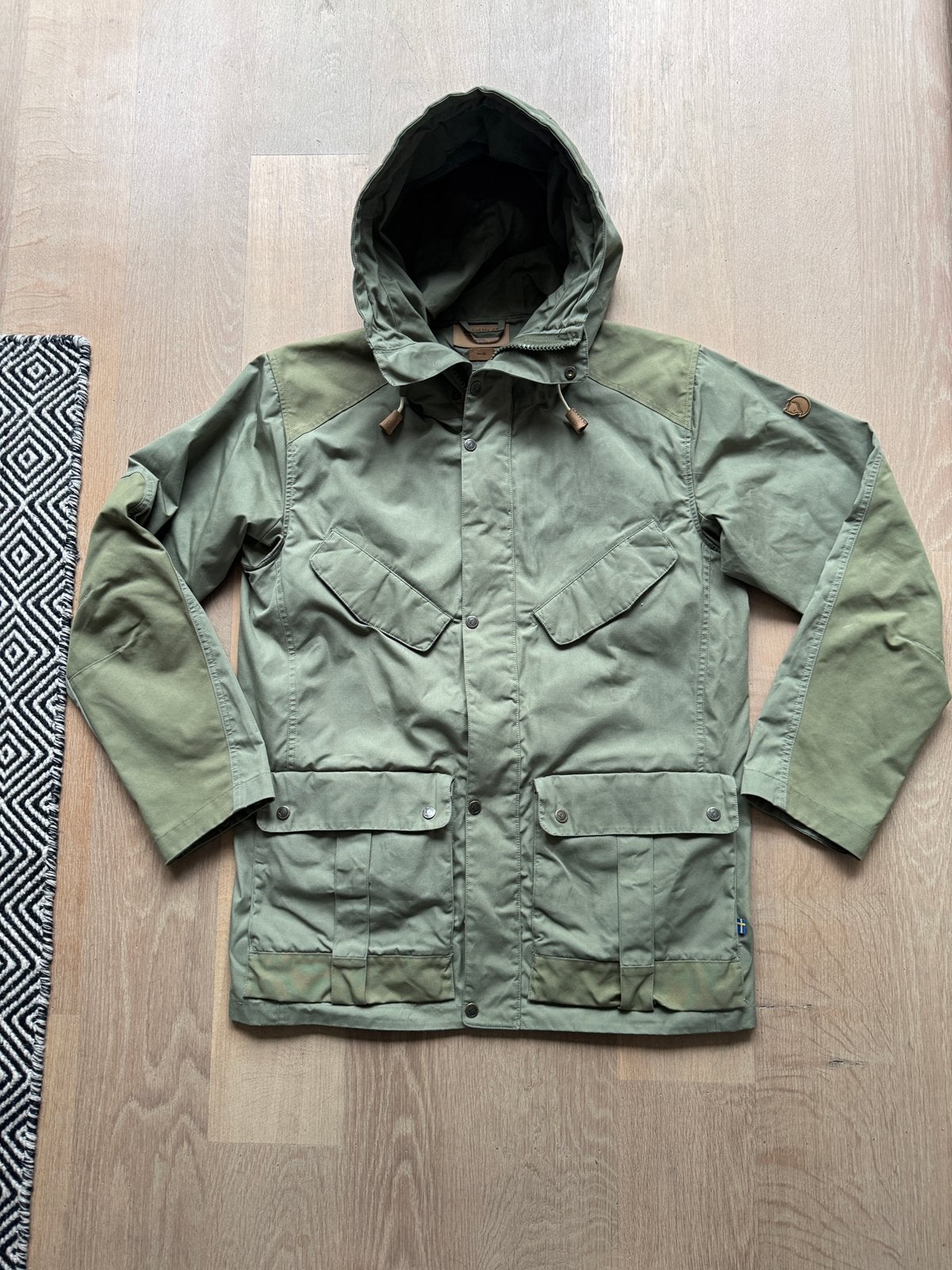 Nieuwstaat Fjallraven no.68 jacket maat m Kleur groen, Ophalen of Verzenden, Zo goed als nieuw, Groen