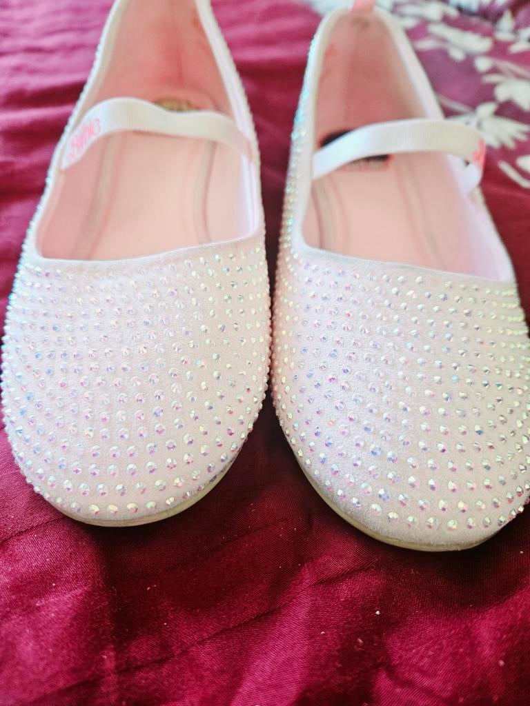 Barbie schoenen H&M - Roze met glitters, Ophalen, Meisje, H&M, Schoenen