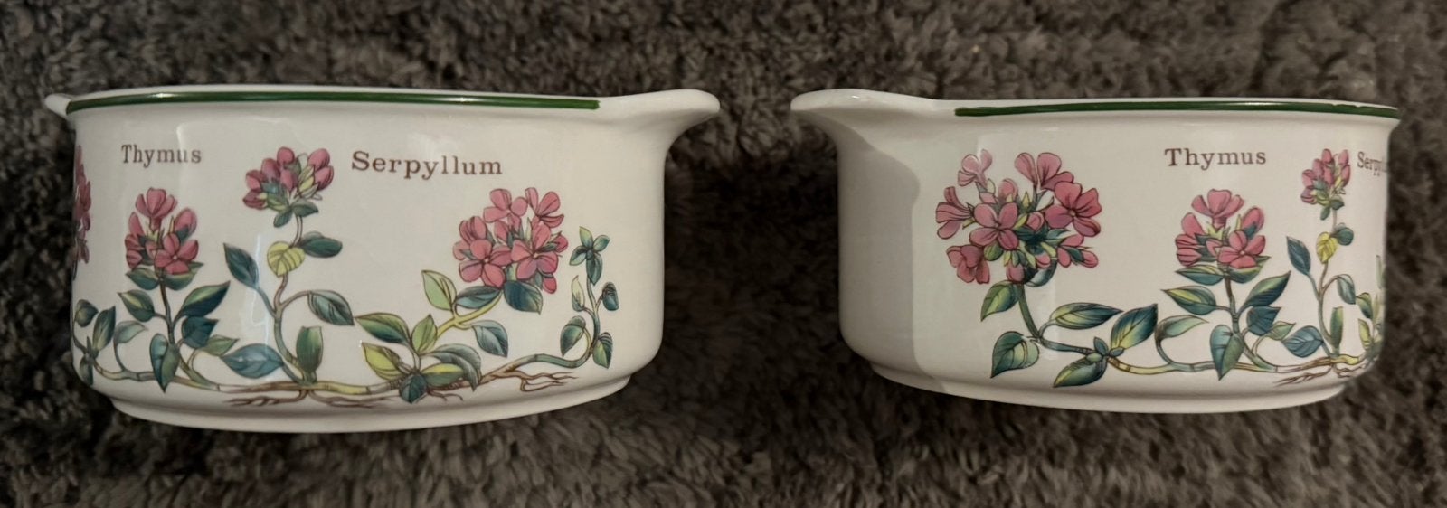 Enoch Wedgwood - Florabunda - 2 soepkommen, Ophalen of Verzenden
