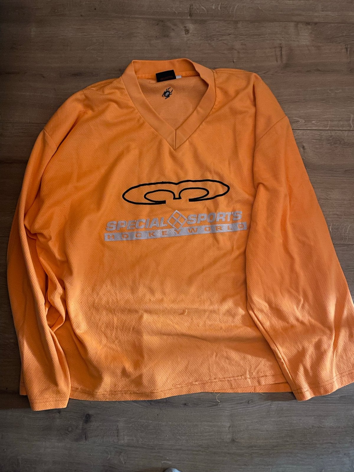 Keepers Hockey Shirt Oranje Maat L, Maat 52/54 (L), Verzenden, Oranje, Gedragen