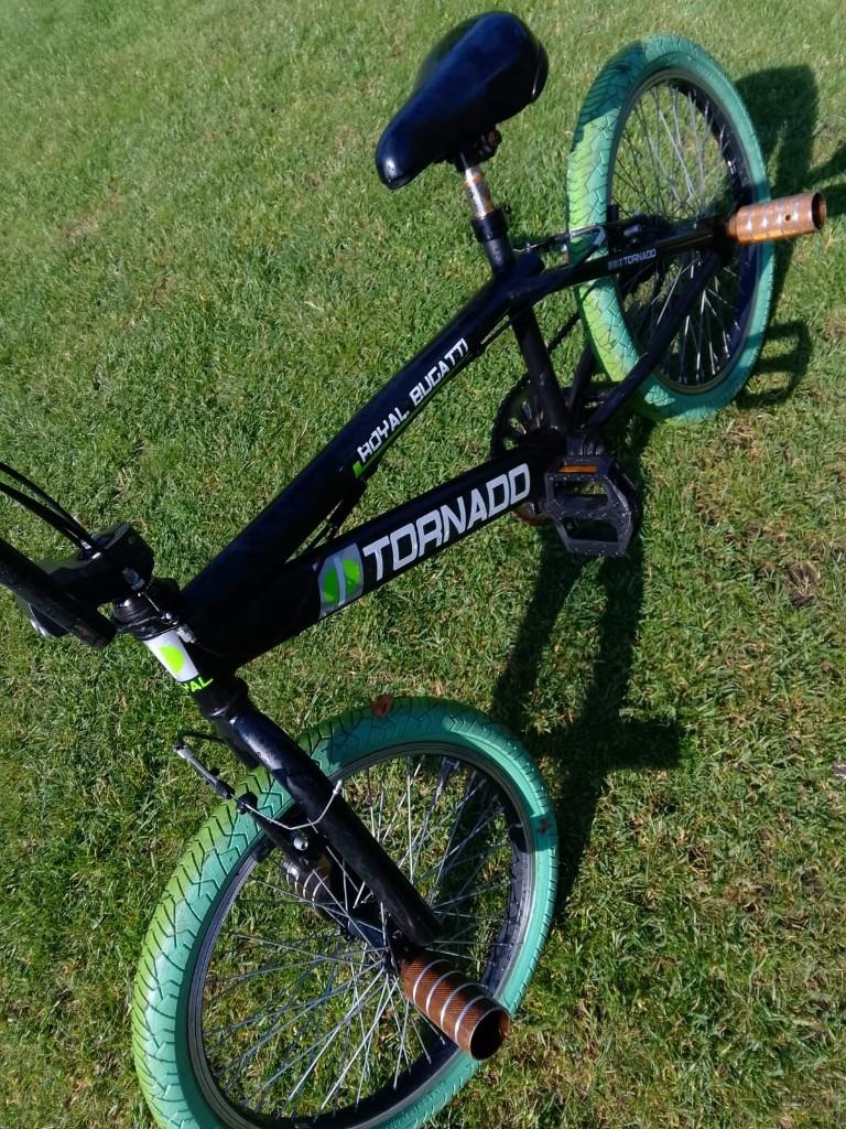 BMX fiets, Ophalen, Staal, Velgrem, Tornado Royal Bugatti
