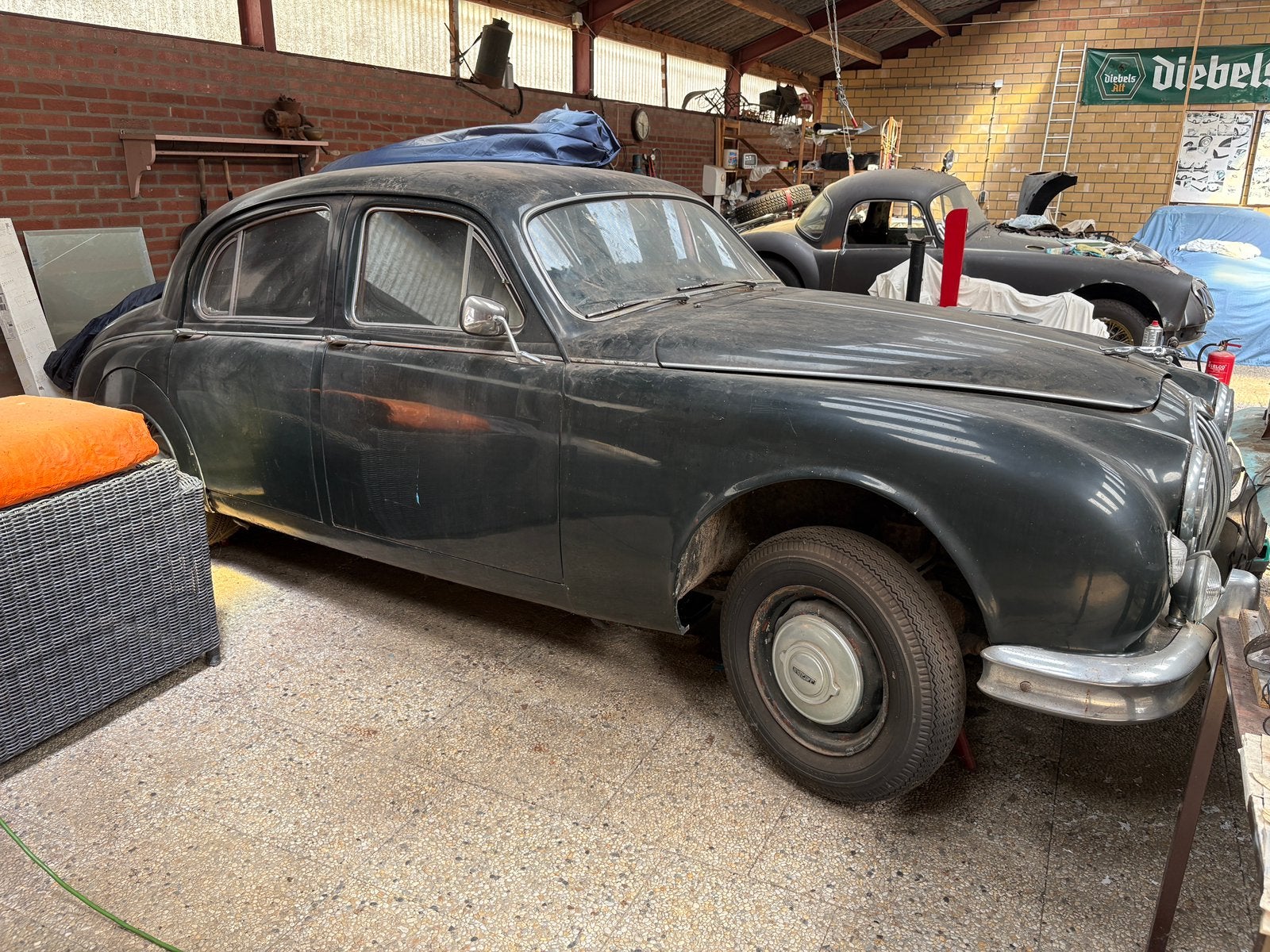 Jaguar MK1, Ophalen, Gebruikt