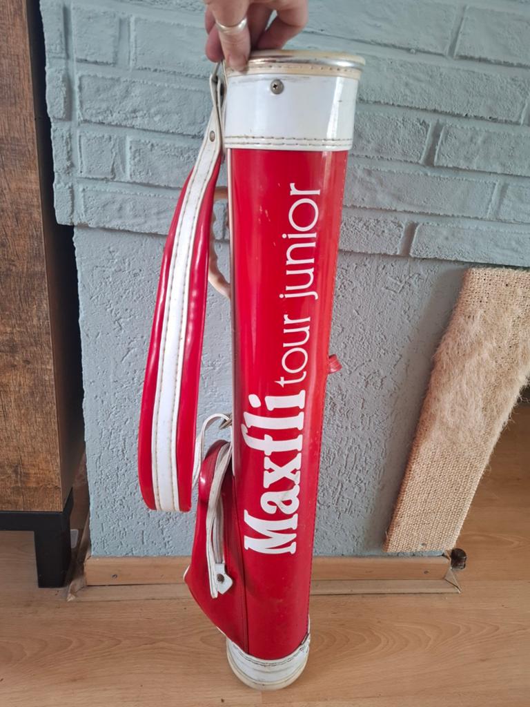 Maxfli Tour Junior Golftas - Rood/Wit, Gebruikt, Ophalen, Gebruikt, Tas, Overige merken