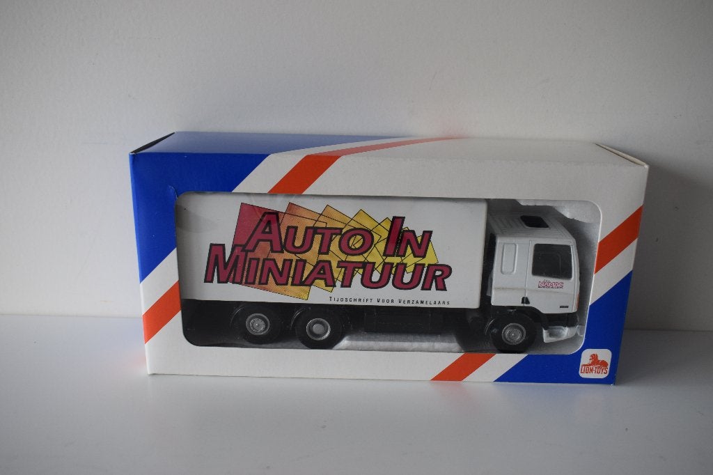 TE KOOP LION TOYS DAF 75 300 Ati, Ophalen of Verzenden, Zo goed als nieuw, Bus of Vrachtwagen, Lion Toys