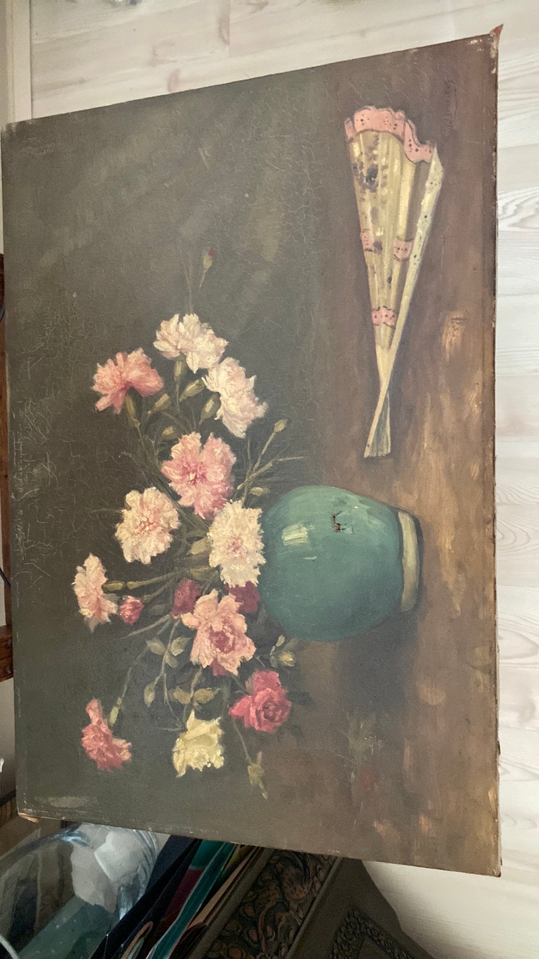 Schilderij van Erkelens, Ophalen