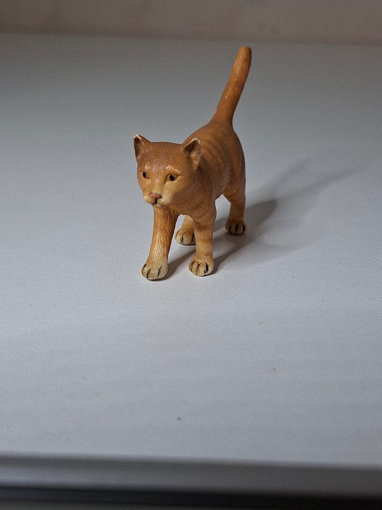 schleich kat, Ophalen of Verzenden, Gebruikt