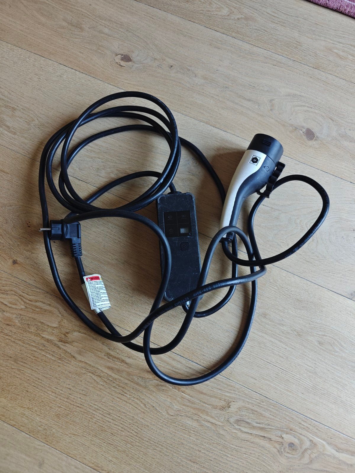 Laadkabel voor elektrische auto 5 meter- Type 2, 12A/250V, Ophalen
