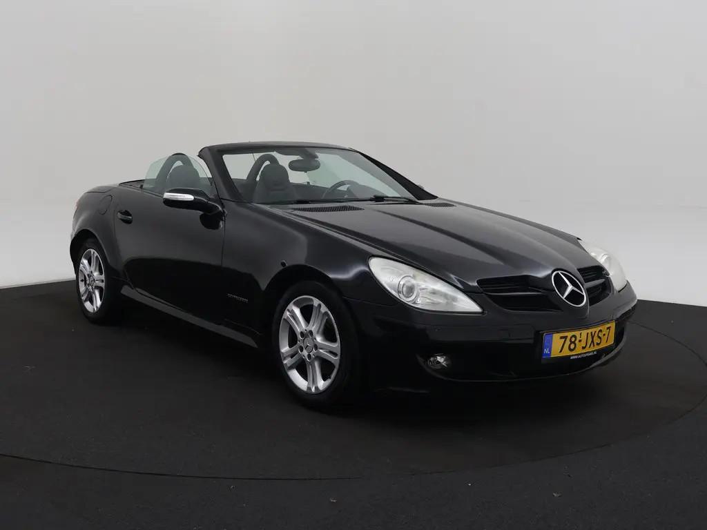 Mercedes-Benz SLK 200 K Automaat | Navi | Winterpakket | Led, Auto's, Automaat, Achterwielaandrijving, Gebruikt, Zwart