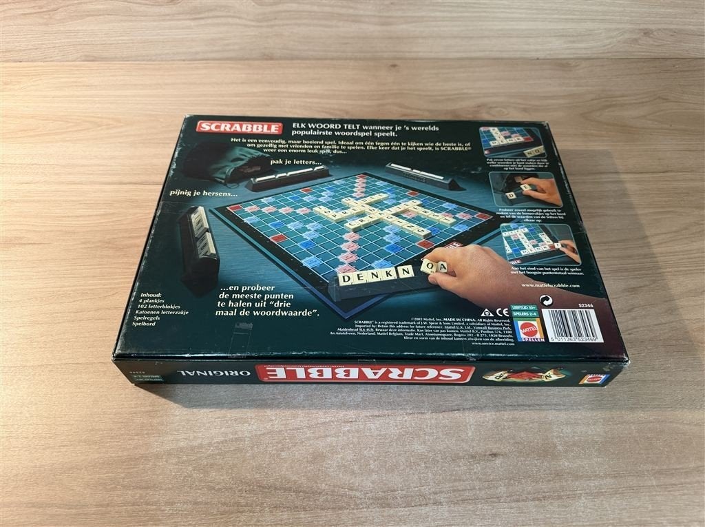 scrabble original - s6906, Hobby en Vrije tijd, Verzenden, Zo goed als nieuw