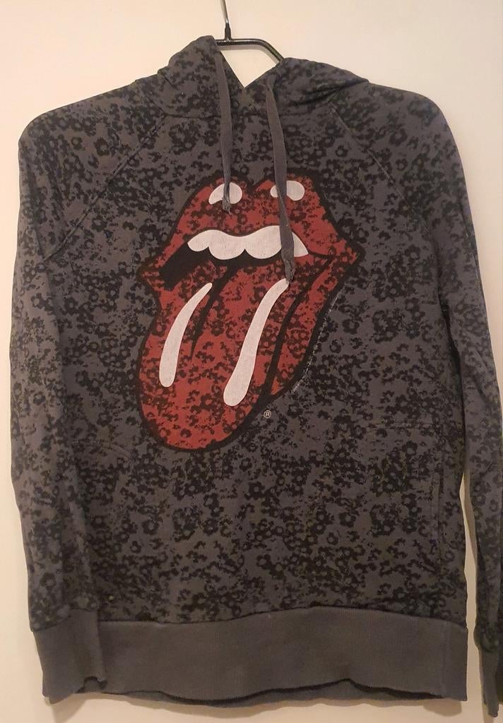 Hoodie Rolling Stones afbeelding  M L, Ophalen of Verzenden, Zo goed als nieuw, Grijs