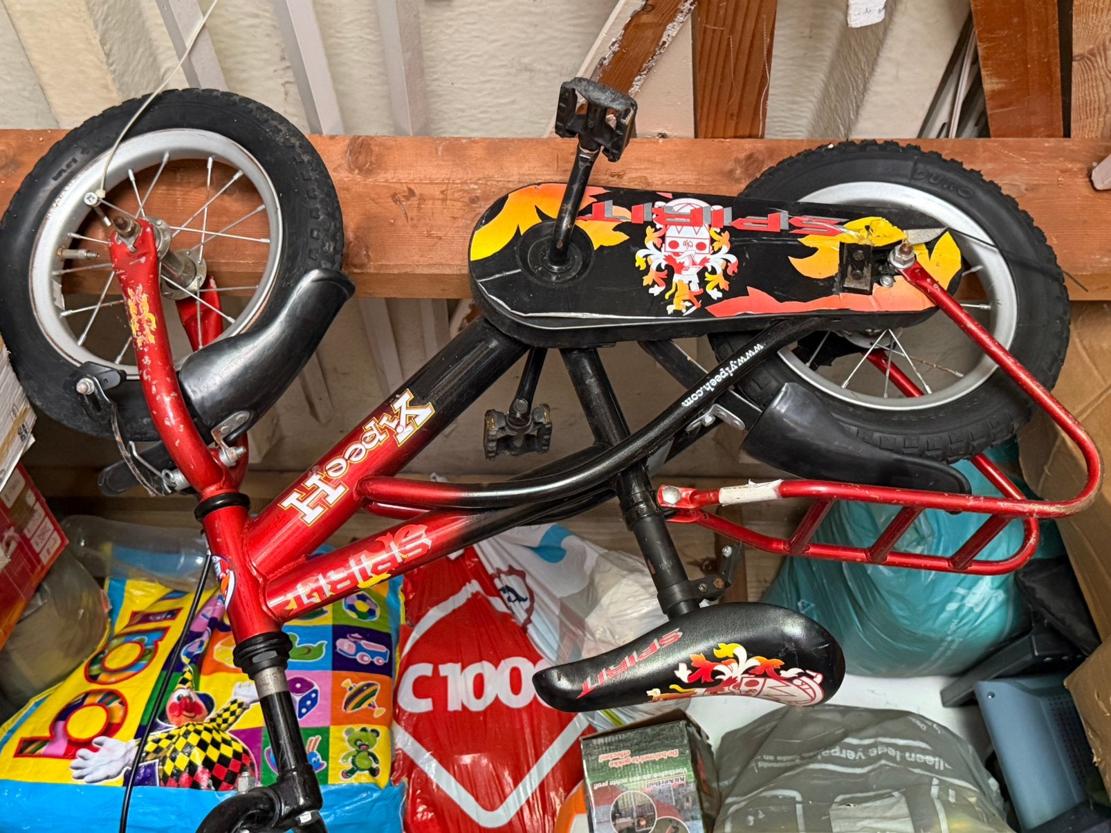 Kinderfiets, Ophalen of Verzenden, Zo goed als nieuw, Minder dan 16 inch