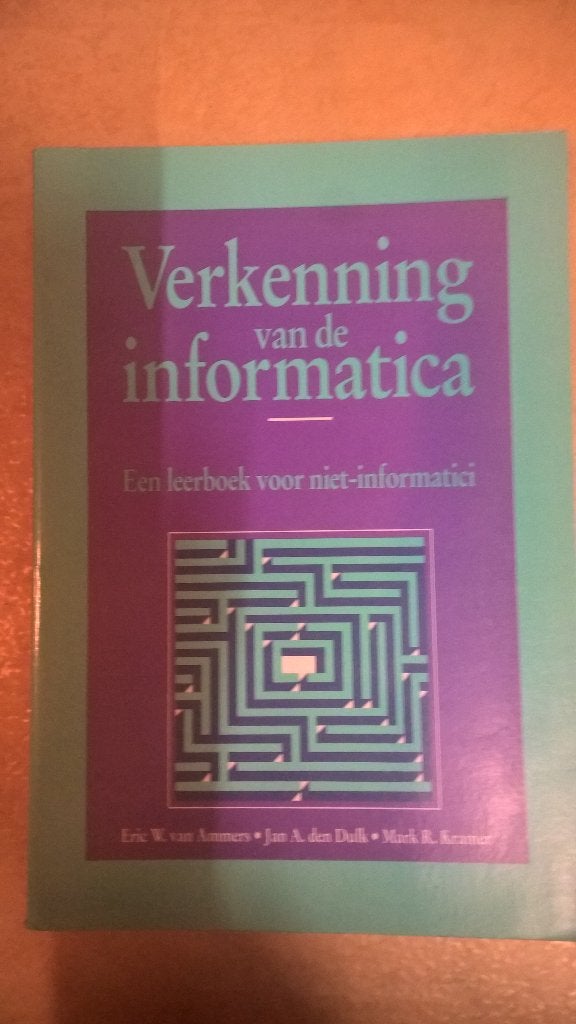 verkenning vd informatica - leerboek voor niet-informatici, Ophalen of Verzenden, Zo goed als nieuw, Vakgebied of Industrie