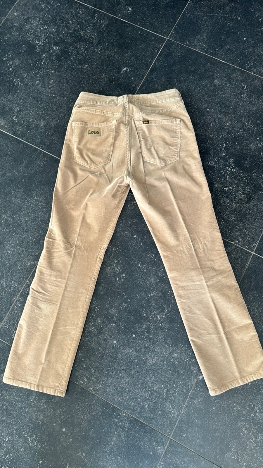 Lois Malena Boot Straight Broek 32/32, Maat 38/40 (M), Beige, Ophalen of Verzenden, Zo goed als nieuw