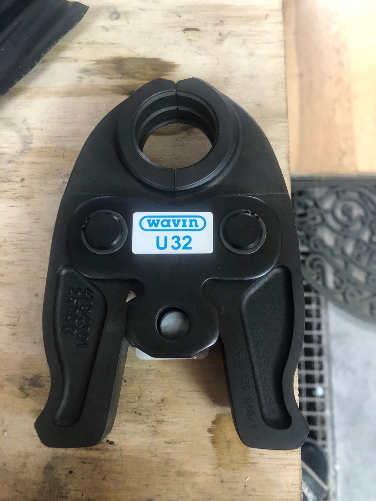 Wavin persbek 32 mm/ calibreer setje, Ophalen of Verzenden, Zo goed als nieuw