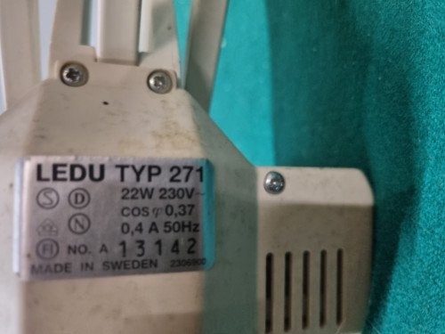Loeplamp  ledu type 271 vintage, Ophalen of Verzenden, 'T Olde Gre-j, Info@toldegrej.nl, Endepoelstraat 20f Didam