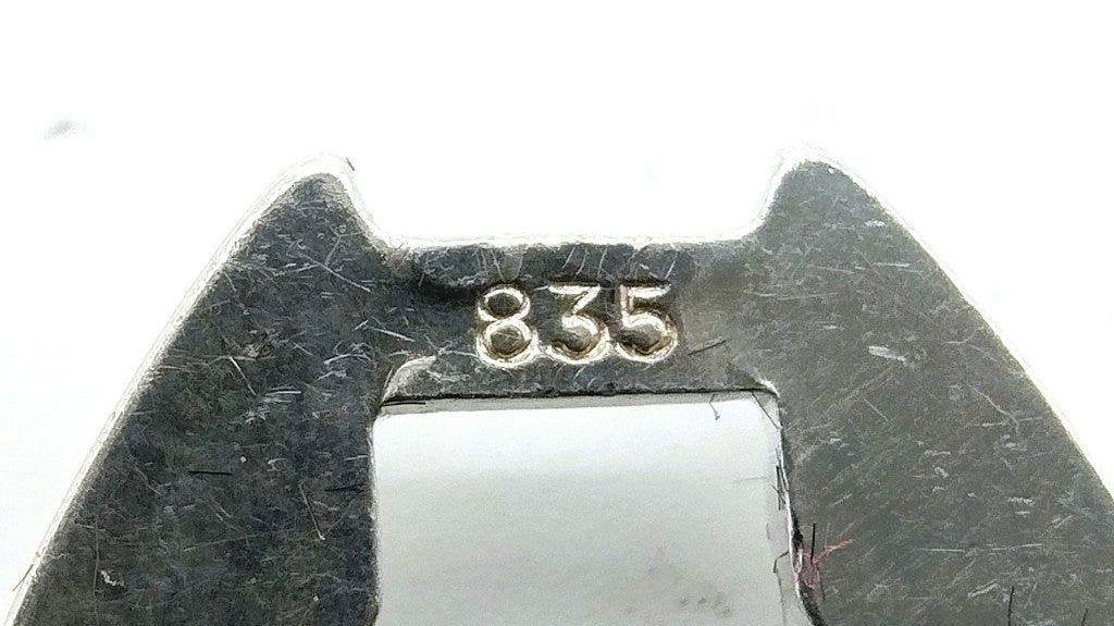 Vintage zilveren schakelarmband, Amsterdam, 19 cm, Info@zilverwebsite.nl, Verzenden, Zo goed als nieuw, Zilverwebsite.nl