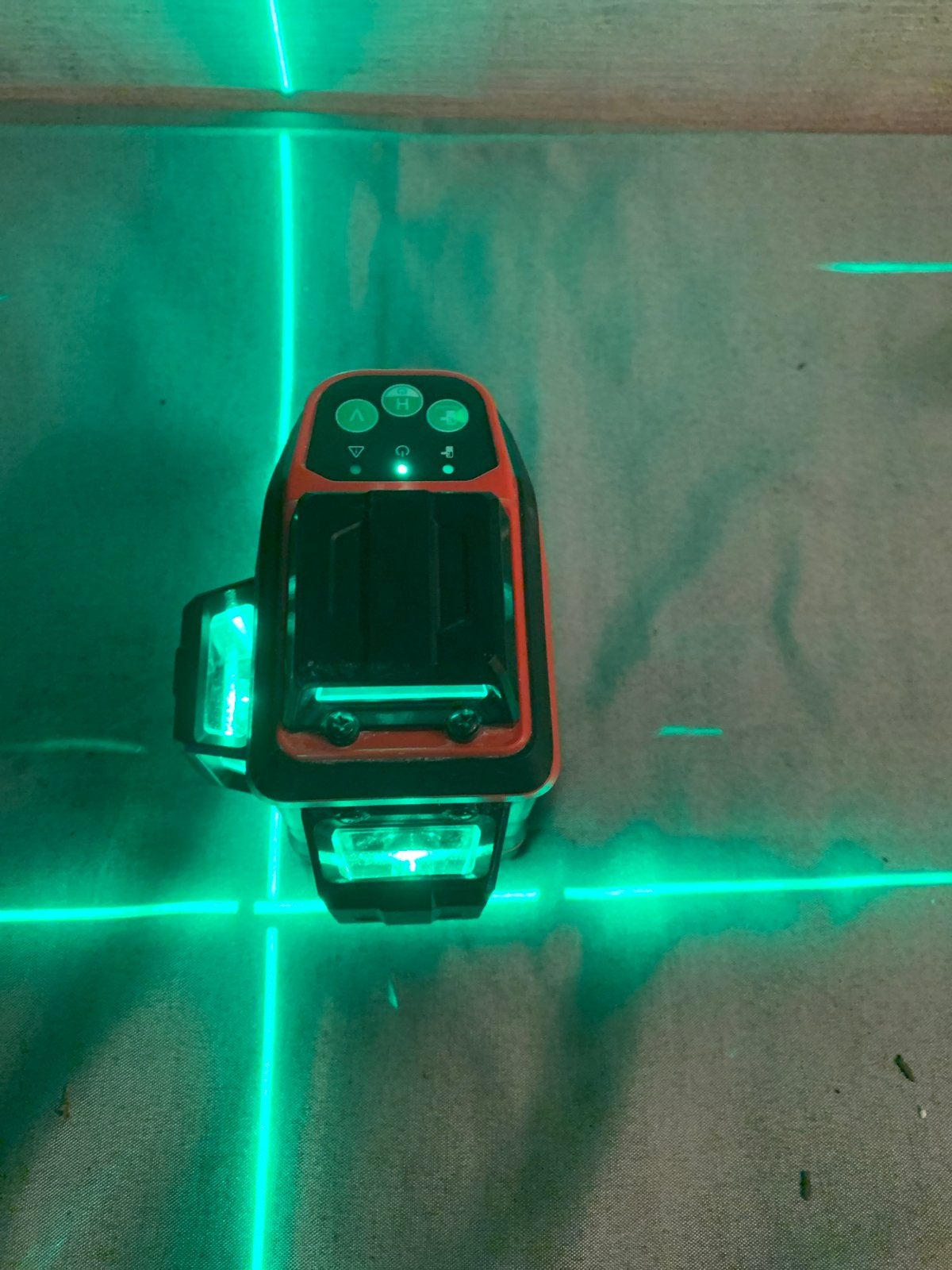 Futech Multicross 3D Brave Groene Laserwaterpas, Ophalen of Verzenden, Gebruikt