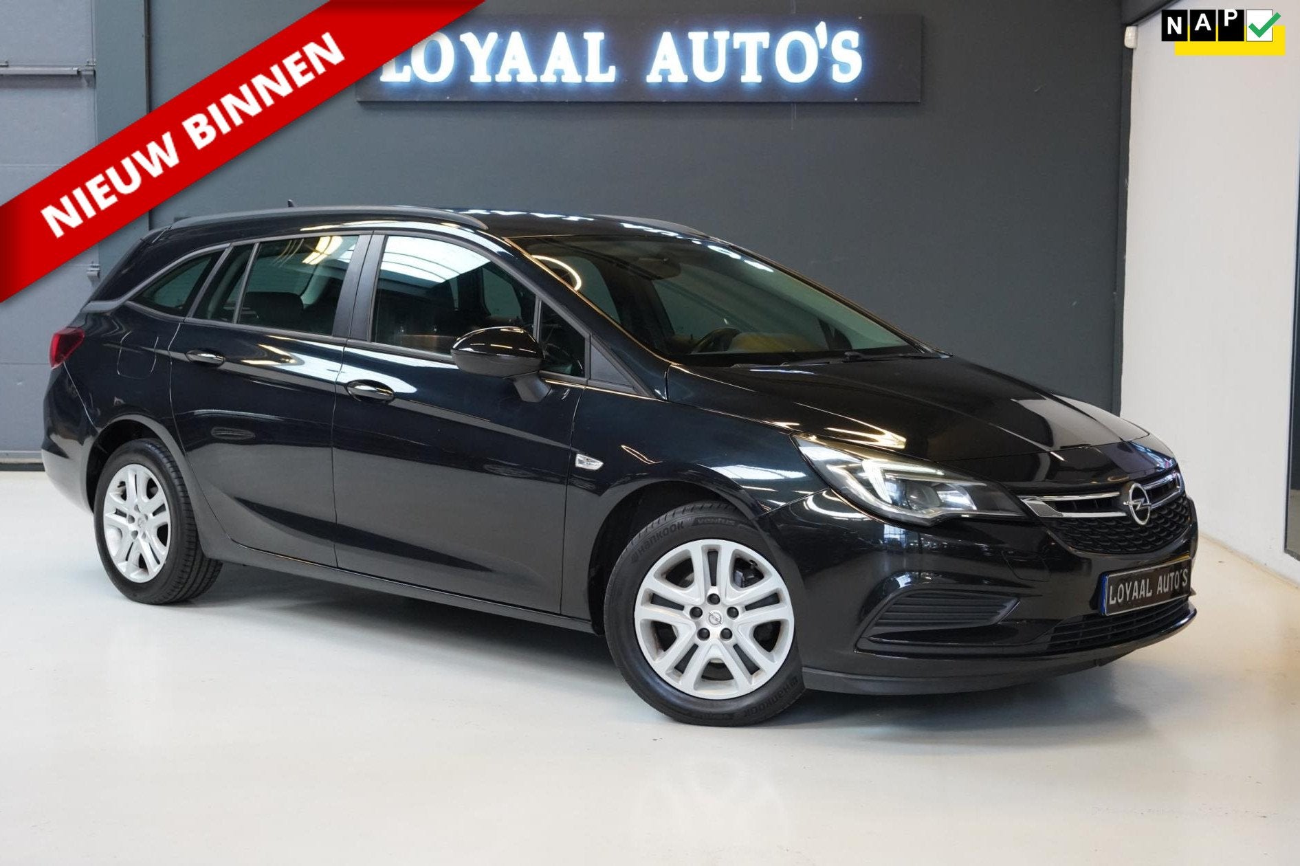 Opel Astra Sports Tourer 1.0 Business+ | NAVI | CRUISE | AIR, Voorwielaandrijving, Stof, Gebruikt, 1178 kg
