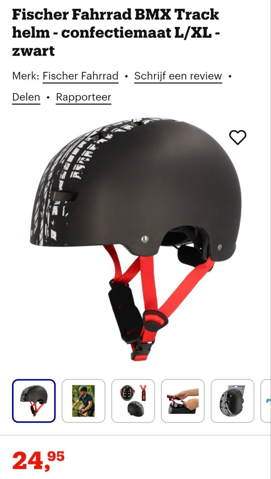 nieuw 4 x Fischer Fiets BMX Track helm - L/XL - Zwart, Info@fischer-fahrrad.de, Nieuw, Ophalen of Verzenden, Industriestraße 21, 76863 Herxheim, Duitsland
