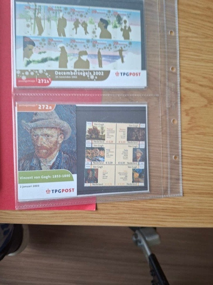 frankeer  geldig Postzegelmapjes TPGPOST (2001-2003), Postzegels en Munten, Ophalen of Verzenden