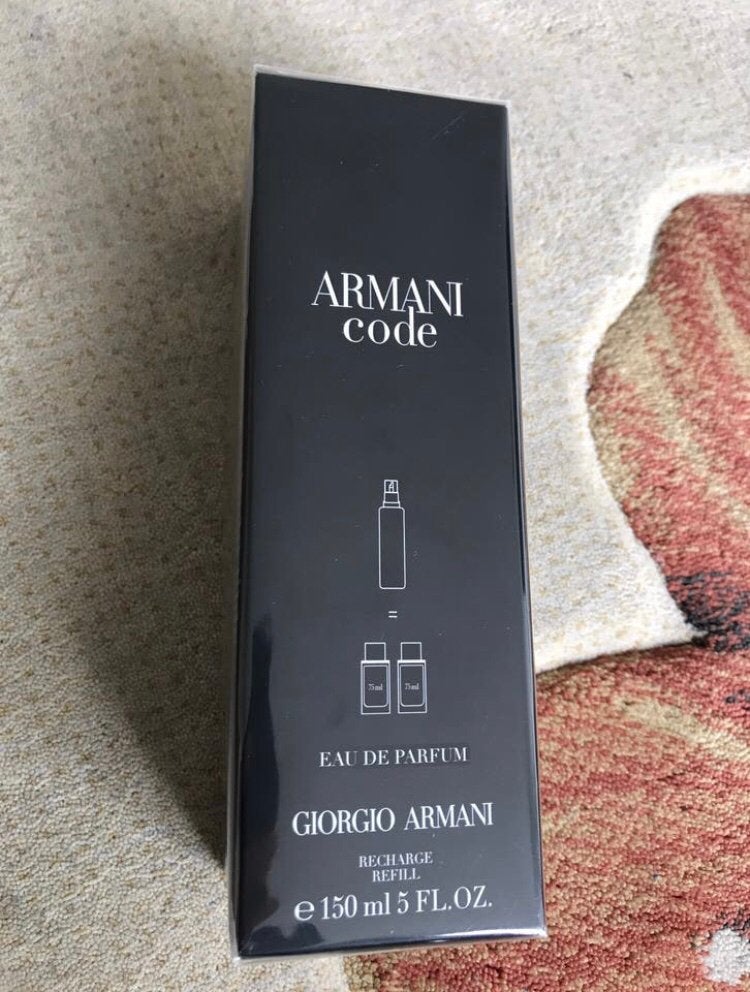 Armani code 150ml eau de parfum recharge refill, Ophalen of Verzenden, Nieuw