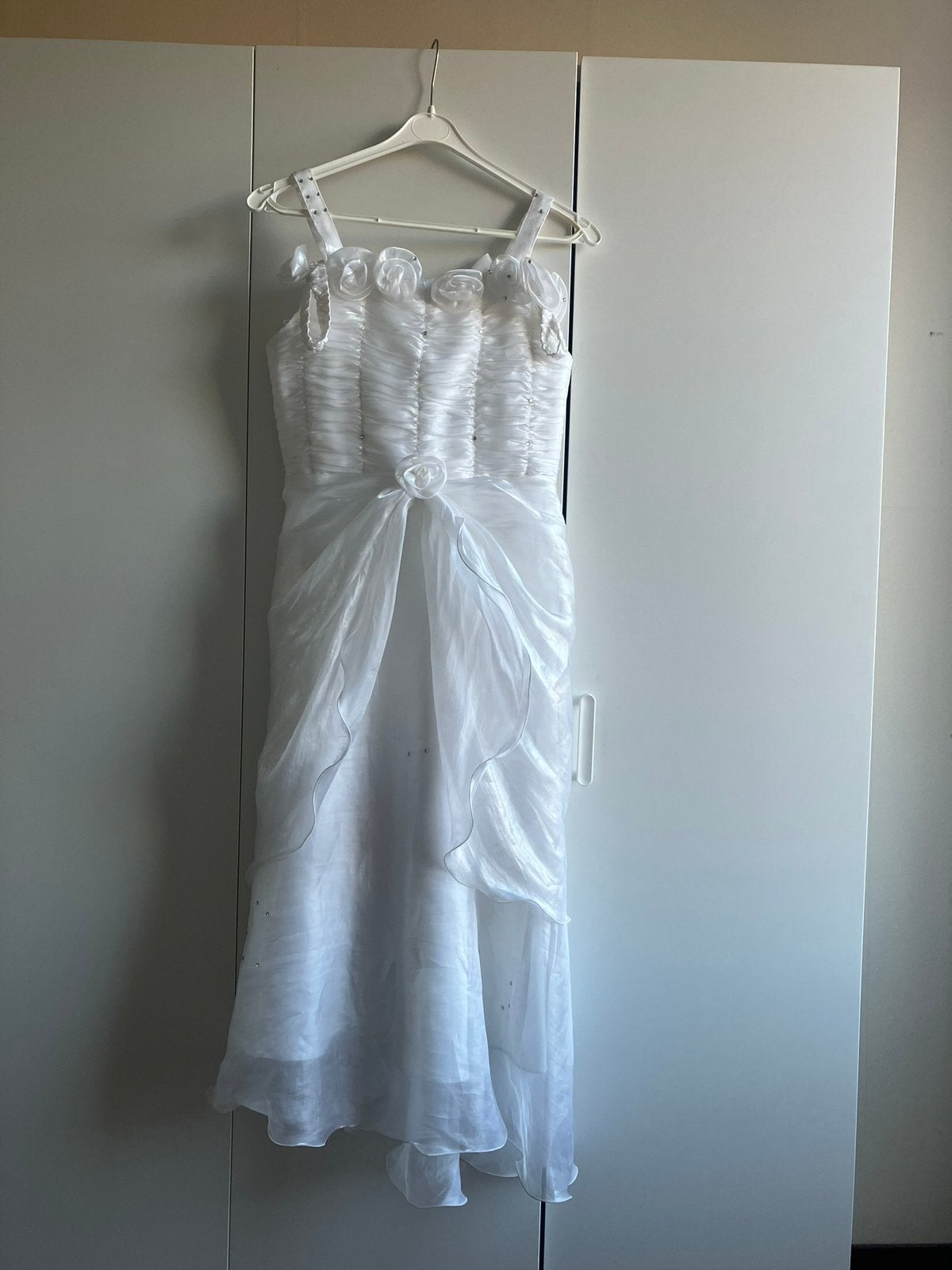 Bruidsjurk/feestjurk maat xs/s, Ophalen of Verzenden, Gedragen, Wit, Trouwjurk