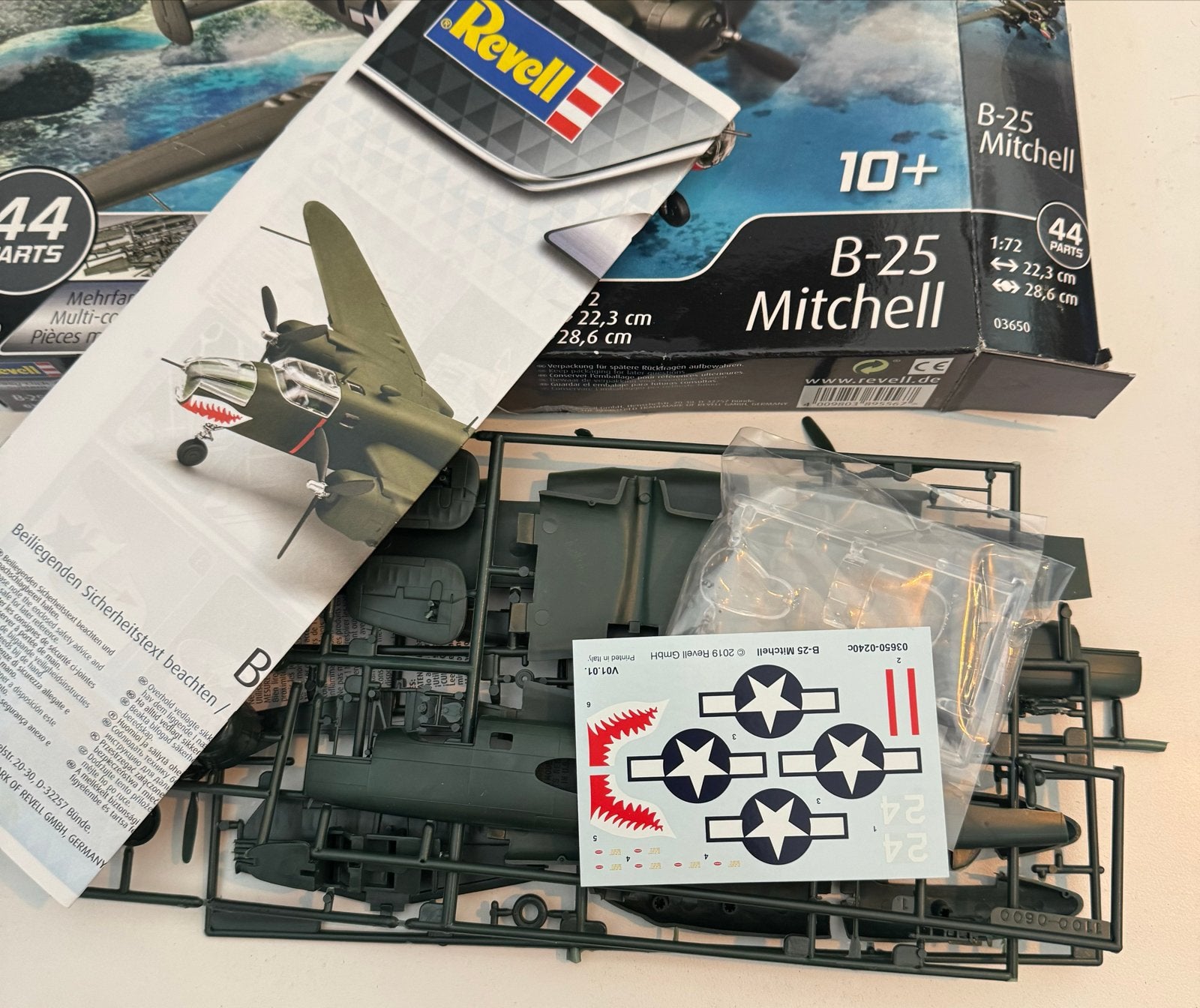Revell B-25 Mitchell Easy-Click Systeem Modelvliegtuig, 1:72 tot 1:144, ., Revell, Nieuw