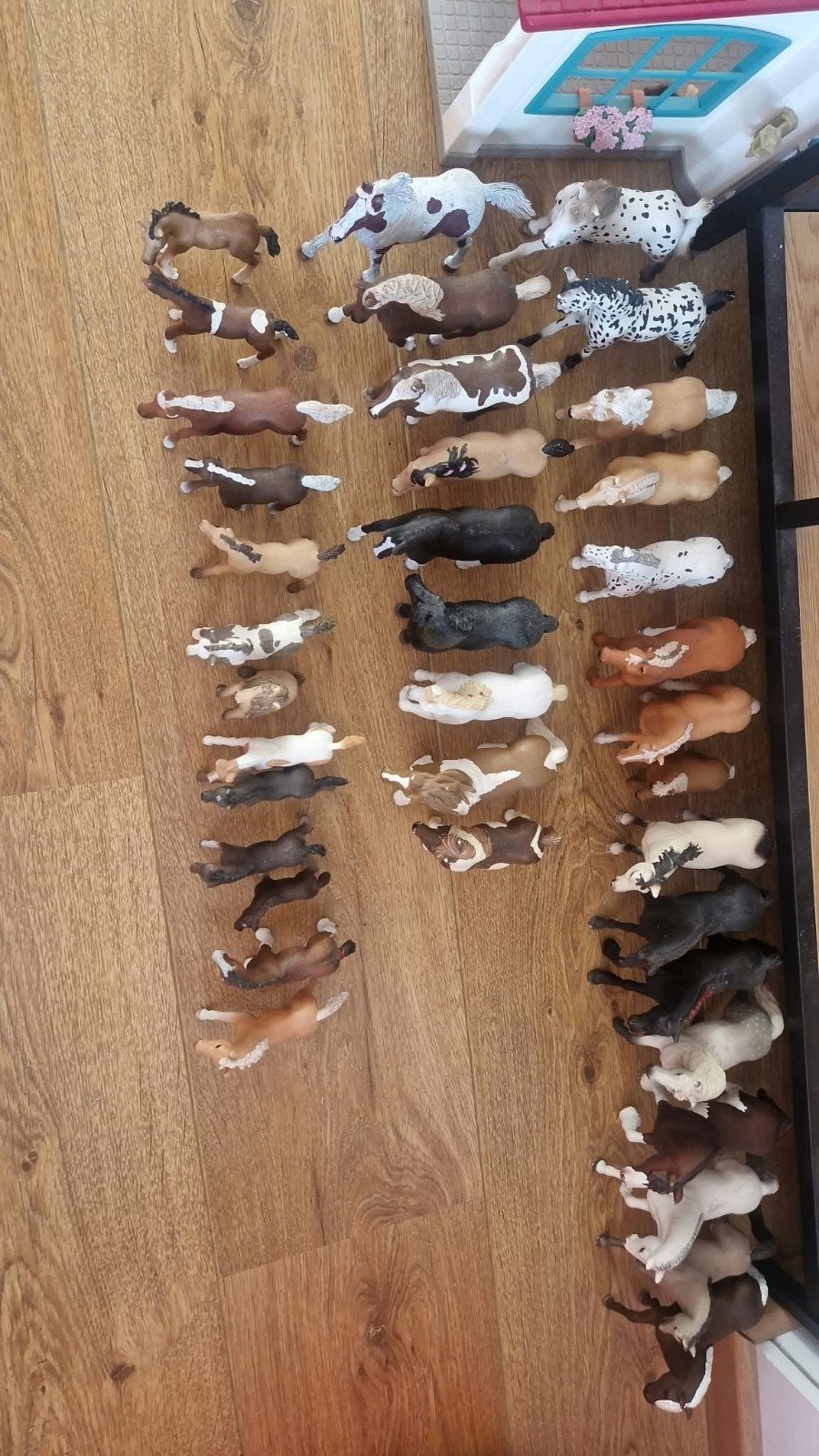 Grote collectie Schleich paarden te koop, Ophalen of Verzenden