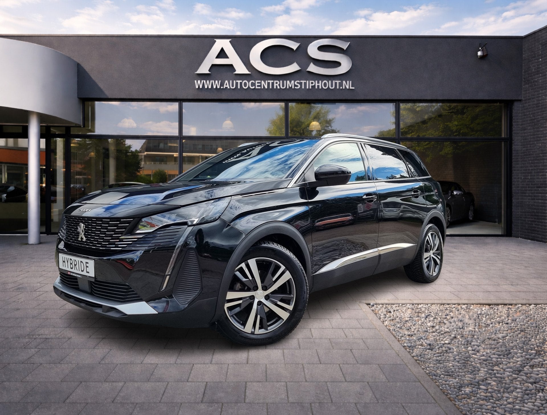 Peugeot 5008 1.2 Hybrid 136 Allure Pack Business | 7-Pers |, Auto's, 360° camera, Gebruikt, 1199 cc, 150 pk